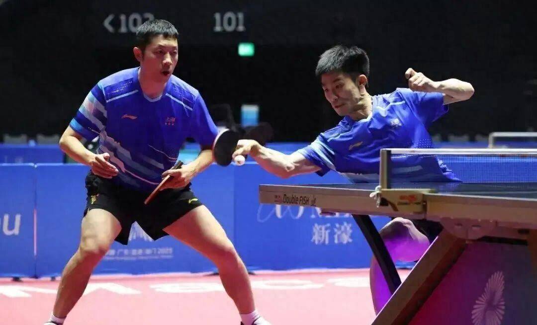 法国队险胜中国队,许昕状态火热 法国队险胜中国队,许昕状态火热